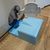 3d druck auffangschale für waschmaschinen flusensieb – anti Überlauf tropfschale
