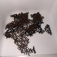 3d druck fraktal puzzle – extrem kniffliges geometrisches puzzle
