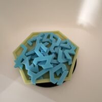3d druck logik puzzle – kniffliges geduldspiel