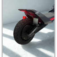 premium kennzeichen und rücklichthalterung für segway zt3 (asa 3d druck)